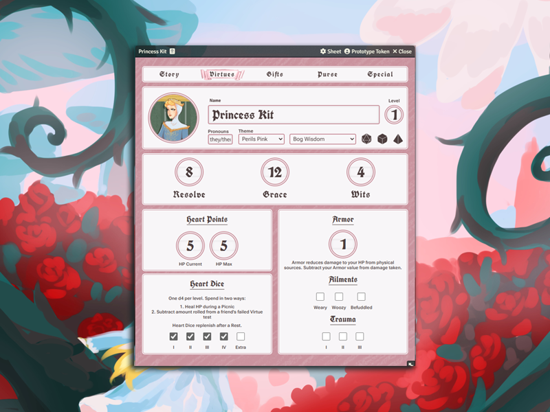 Perils & Princesses System